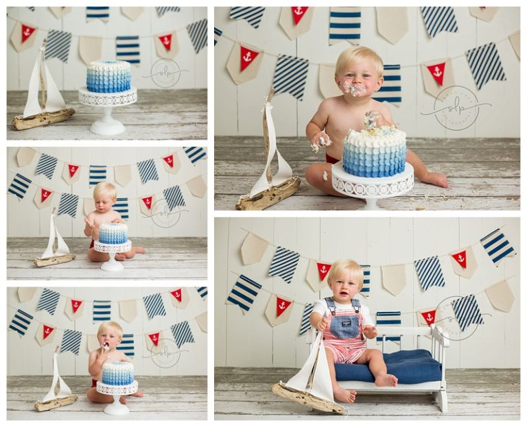 nautical theme baby's birthday