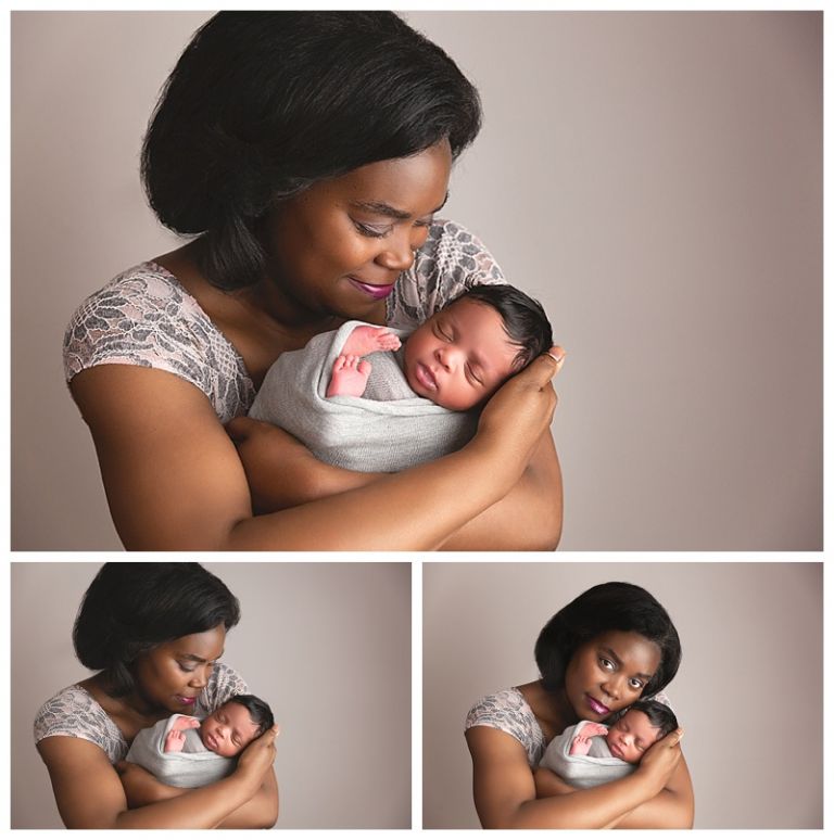woman of color with baby girl