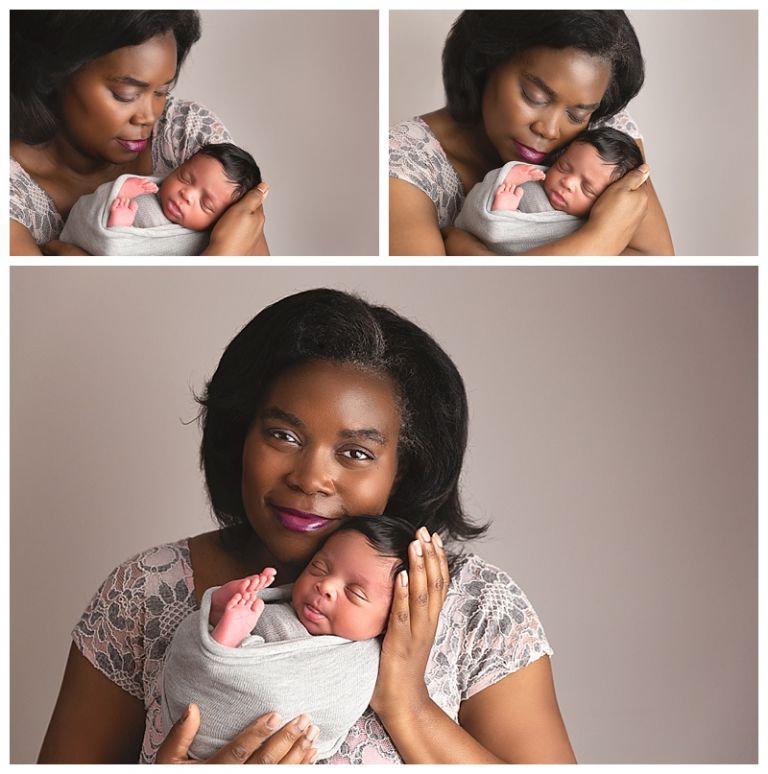 woman of color with baby girl
